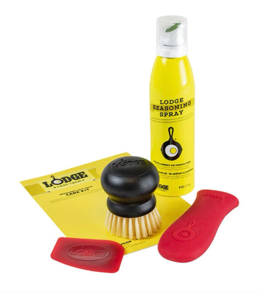 Lodge Seasoned Cast Iron Care Kit