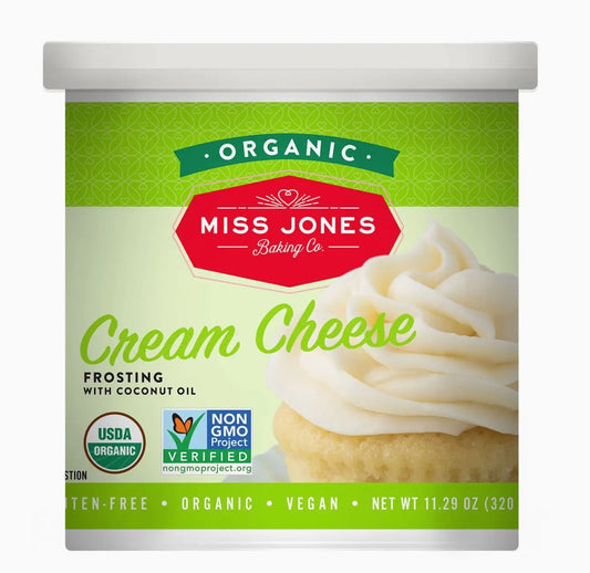 Organic Cream Cheese Buttercream Frosting