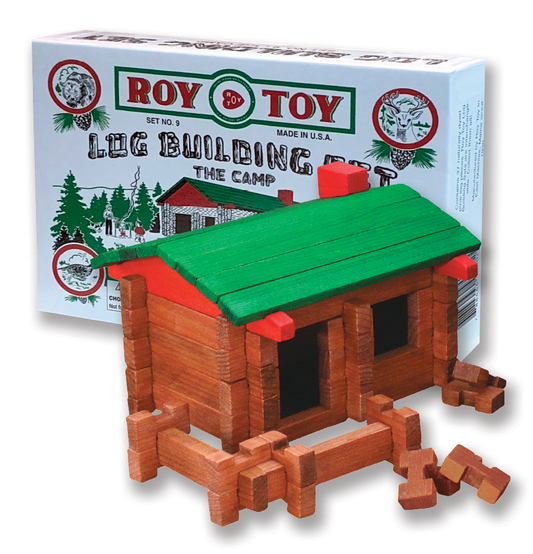Rustic Summer Log Cabin Building Toy - #9 The Camp