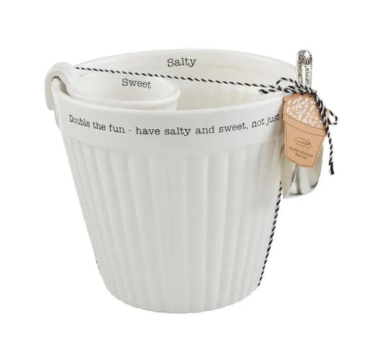 Popcorn and Candy Bowl Set