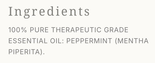 Peppermint Essential Oil