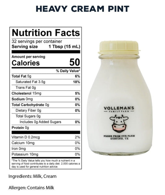 Volleman's Heavy Cream