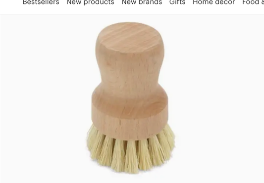 Small Natural Dish Brush