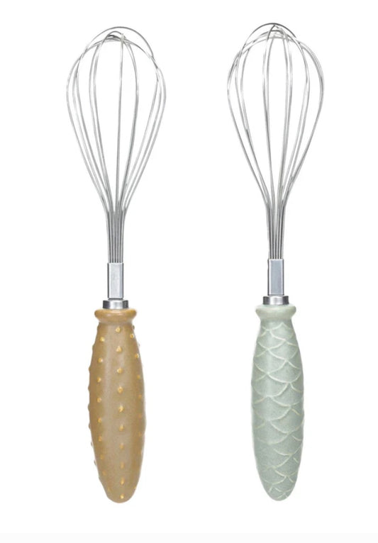 Stainless Steel Embossed Whisk