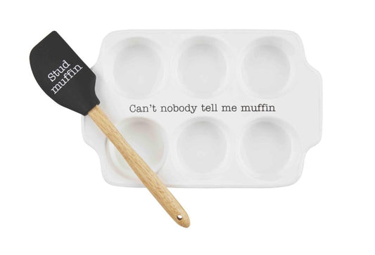Muffin Tray & Spatula Set