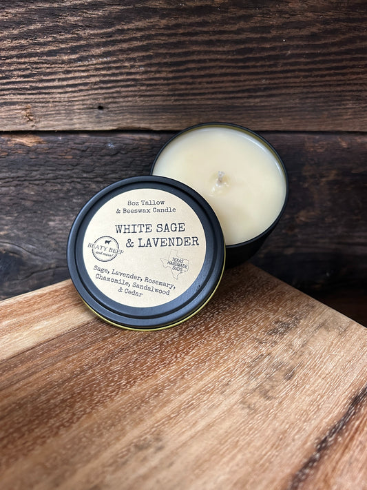 Candle - White Sage & Lavender