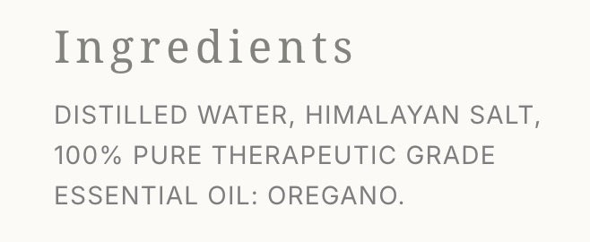 Sinus + Allergy Throat Gargle