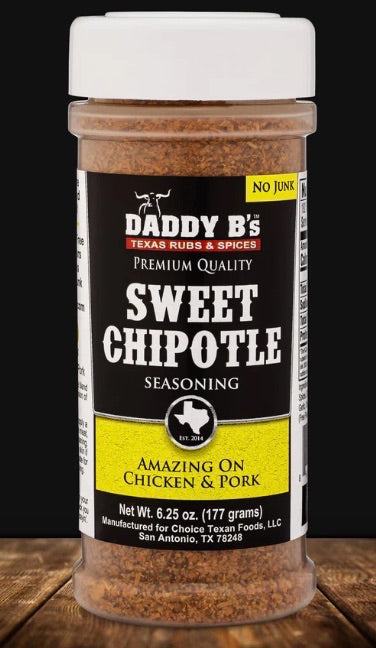 Daddy B's Sweet Chipotle Seasoning