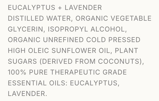 Toilet Spray---Eucalyptus + Lavender