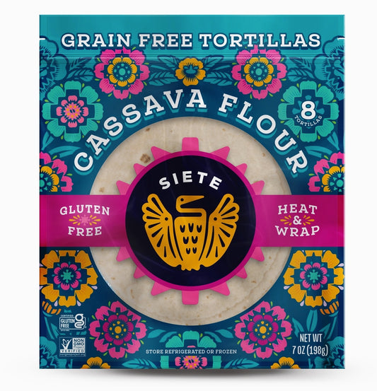 Cassava Flour Tortillas