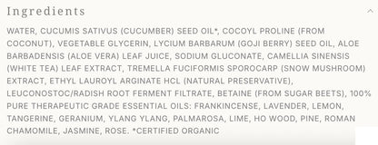 Age Defying Nutrient Face Mist