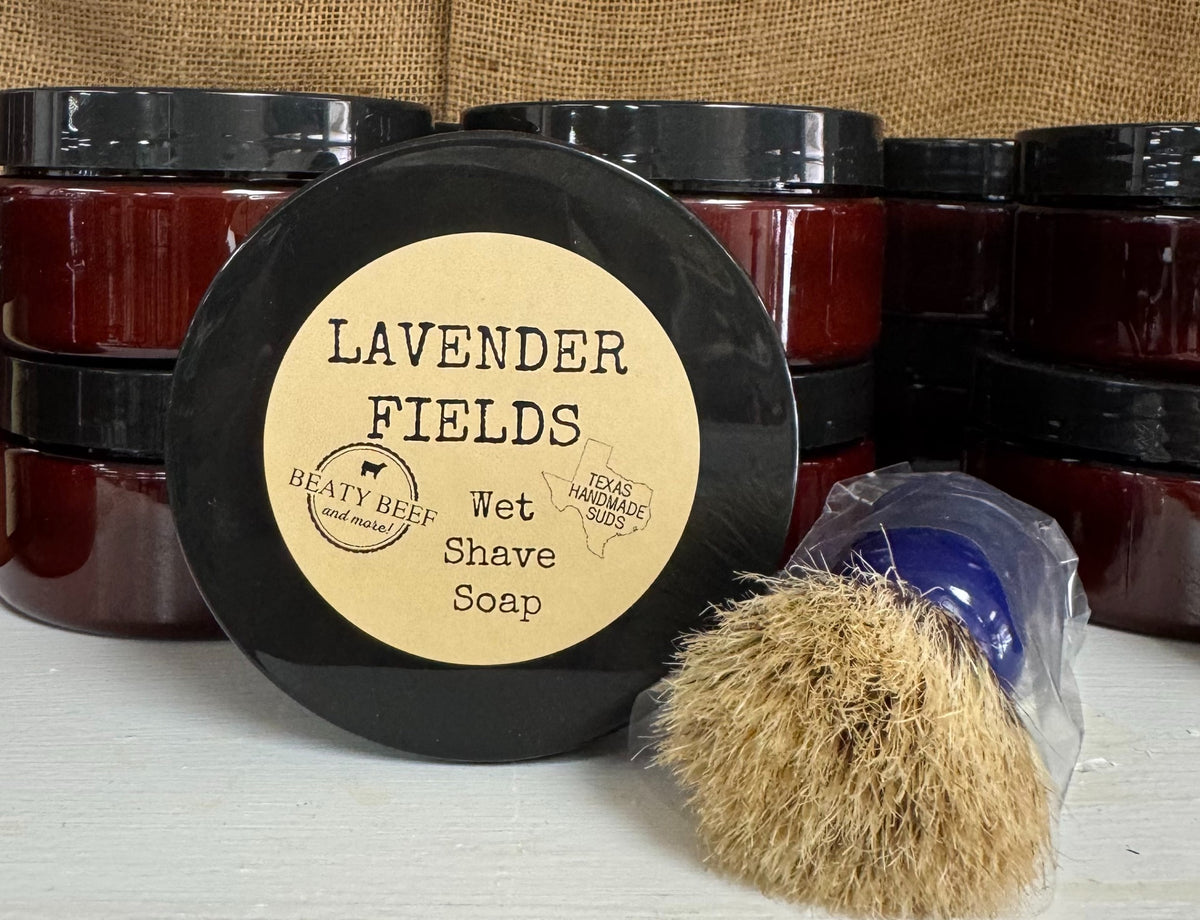 Wet Shave Soap - Lavender Fields