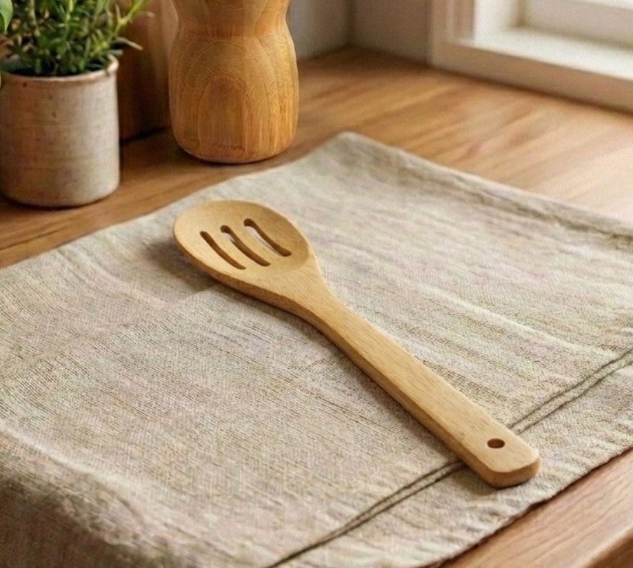 Bamboo Slotted Spoon
