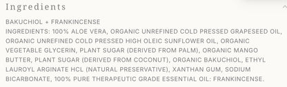 Bakuchiol + Frankincense Body Lotion