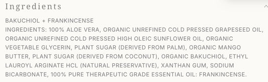 Bakuchiol + Frankincense Body Lotion